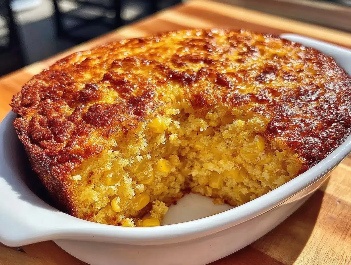 corn pudding casserole preparation steps