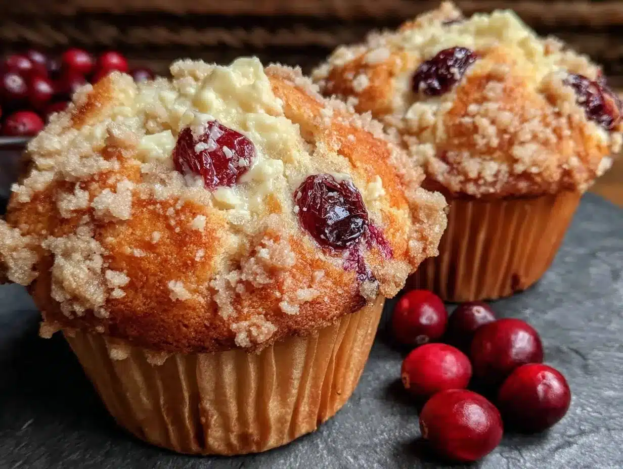 cranberry orange muffins preparation steps
