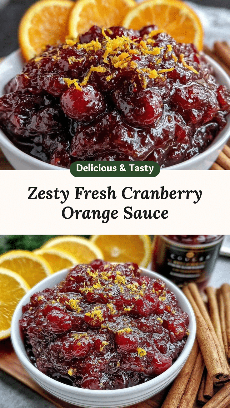 cranberry orange sauce recipe
