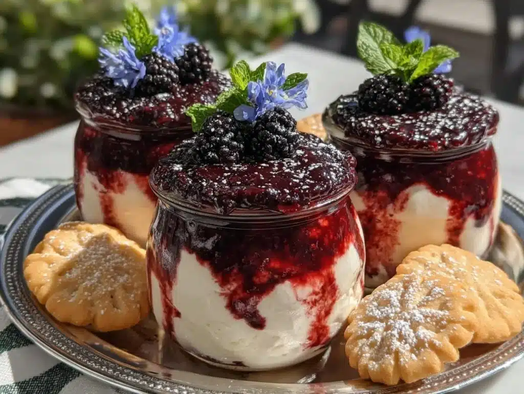 Creamy Blackberry Fool - featured image