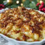 creamy cheese macaroni and cheese - featured image