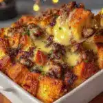 Creamy Chicken and Stuffing Bake - featured image