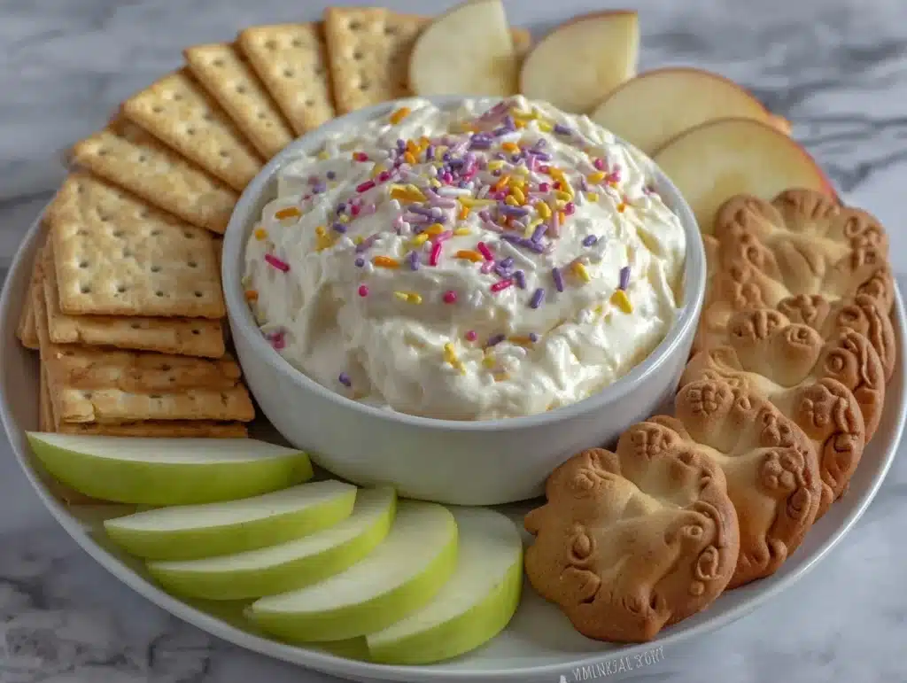 Creamy Funfetti Dip - featured image