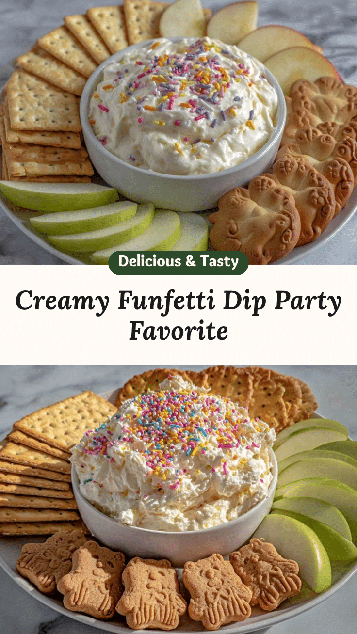 Creamy Funfetti Dip recipe
