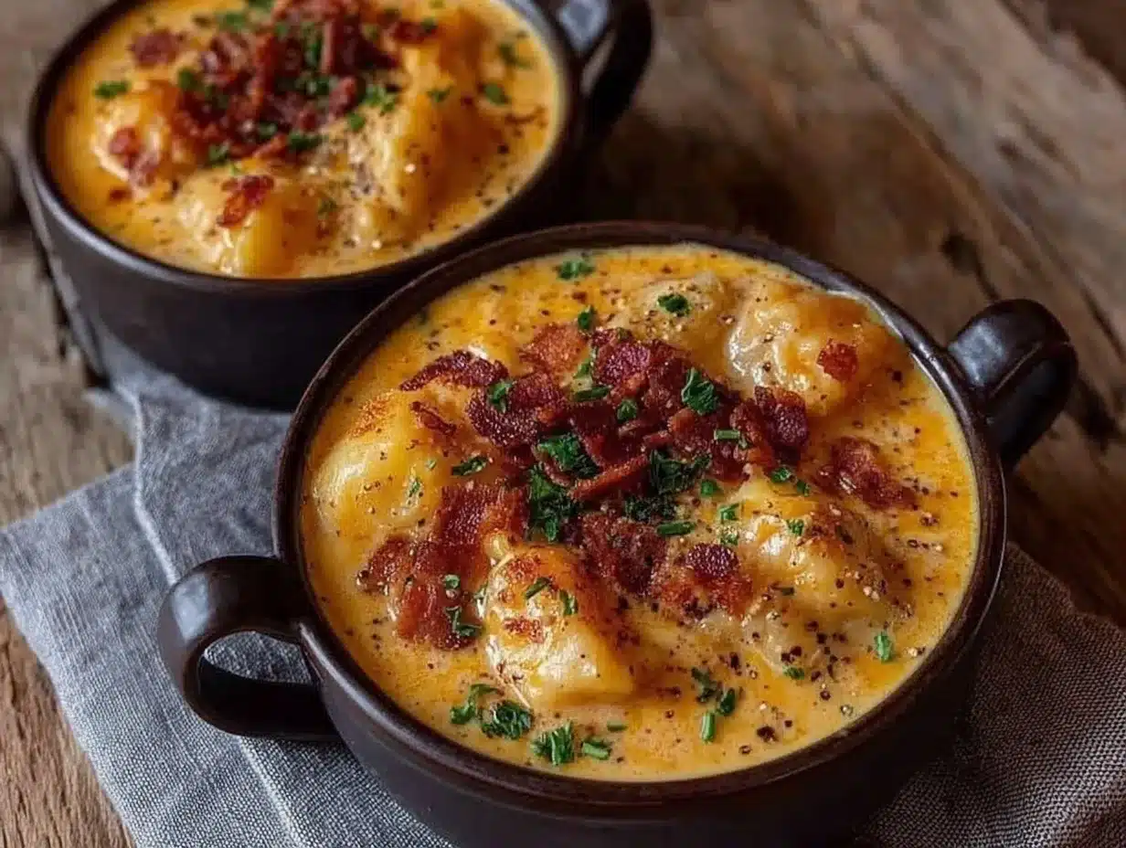 creamy potato soup preparation steps