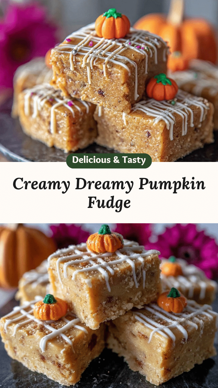 creamy pumpkin fudge recipe