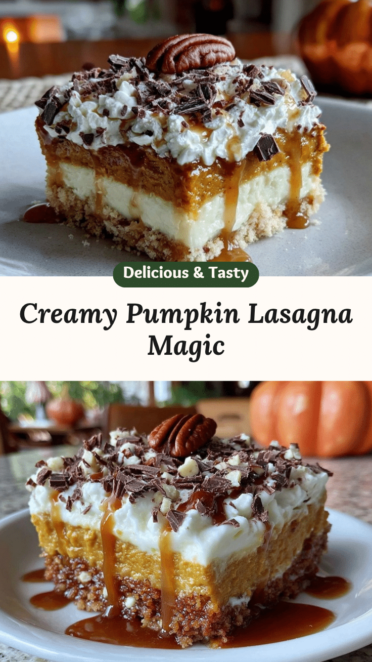 creamy pumpkin lasagna recipe