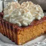 creamy pumpkin pie - featured image