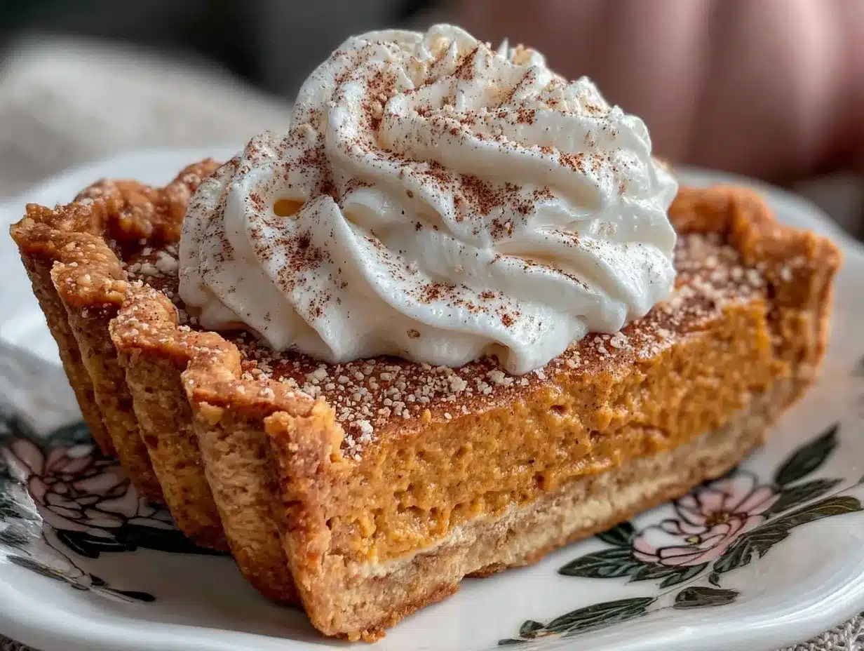 creamy pumpkin pie preparation steps