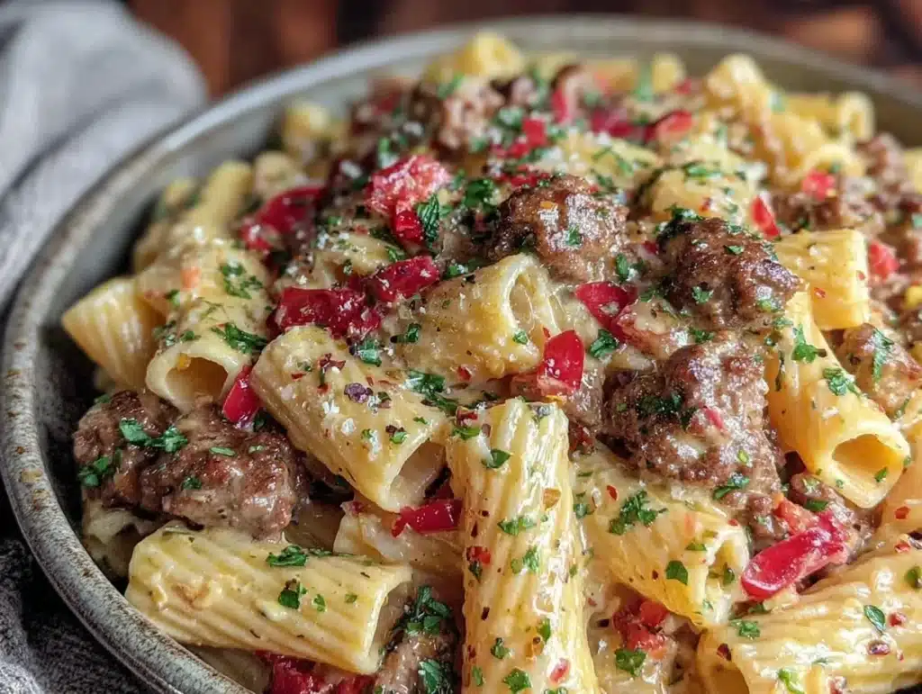 Creamy Rotel Pasta - featured image