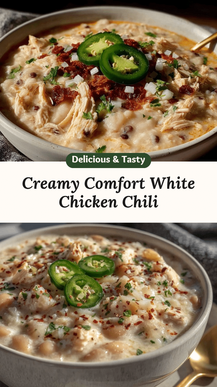 creamy white chicken chili recipe