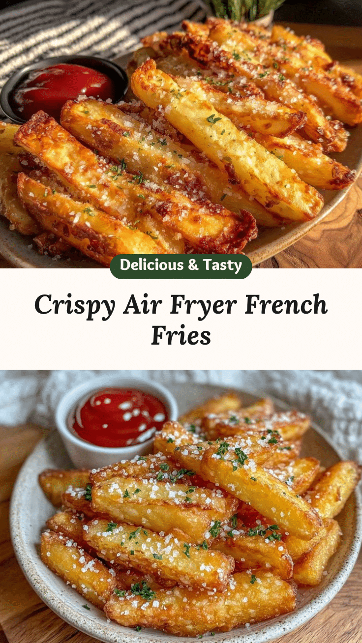 crispy air fryer French fries recipe