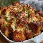 Crispy Cheesy Chicken and Stuffing Casserole - featured image