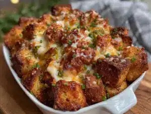 Crispy Cheesy Chicken and Stuffing Casserole - featured image