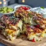 crispy chicken quesadilla - featured image