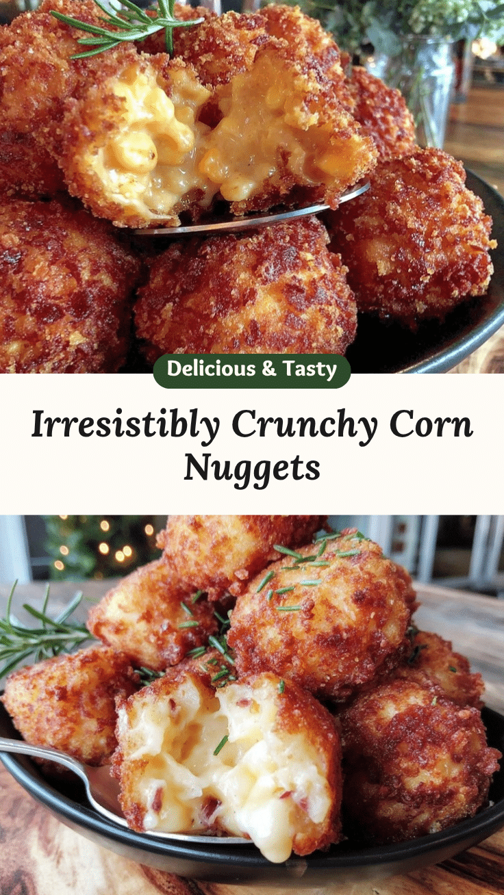 crispy corn nuggets recipe