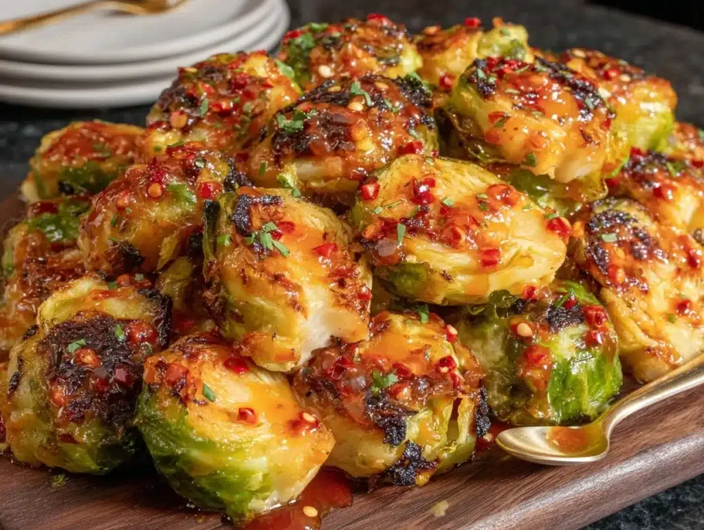 crispy Longhorn brussel sprouts - featured image