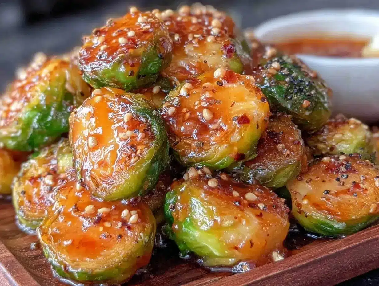 crispy Longhorn brussel sprouts preparation steps