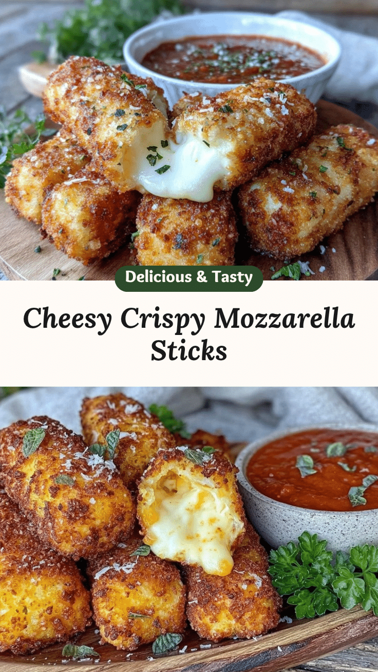 crispy mozzarella sticks recipe