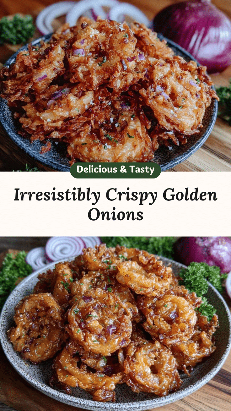 crispy onions recipe