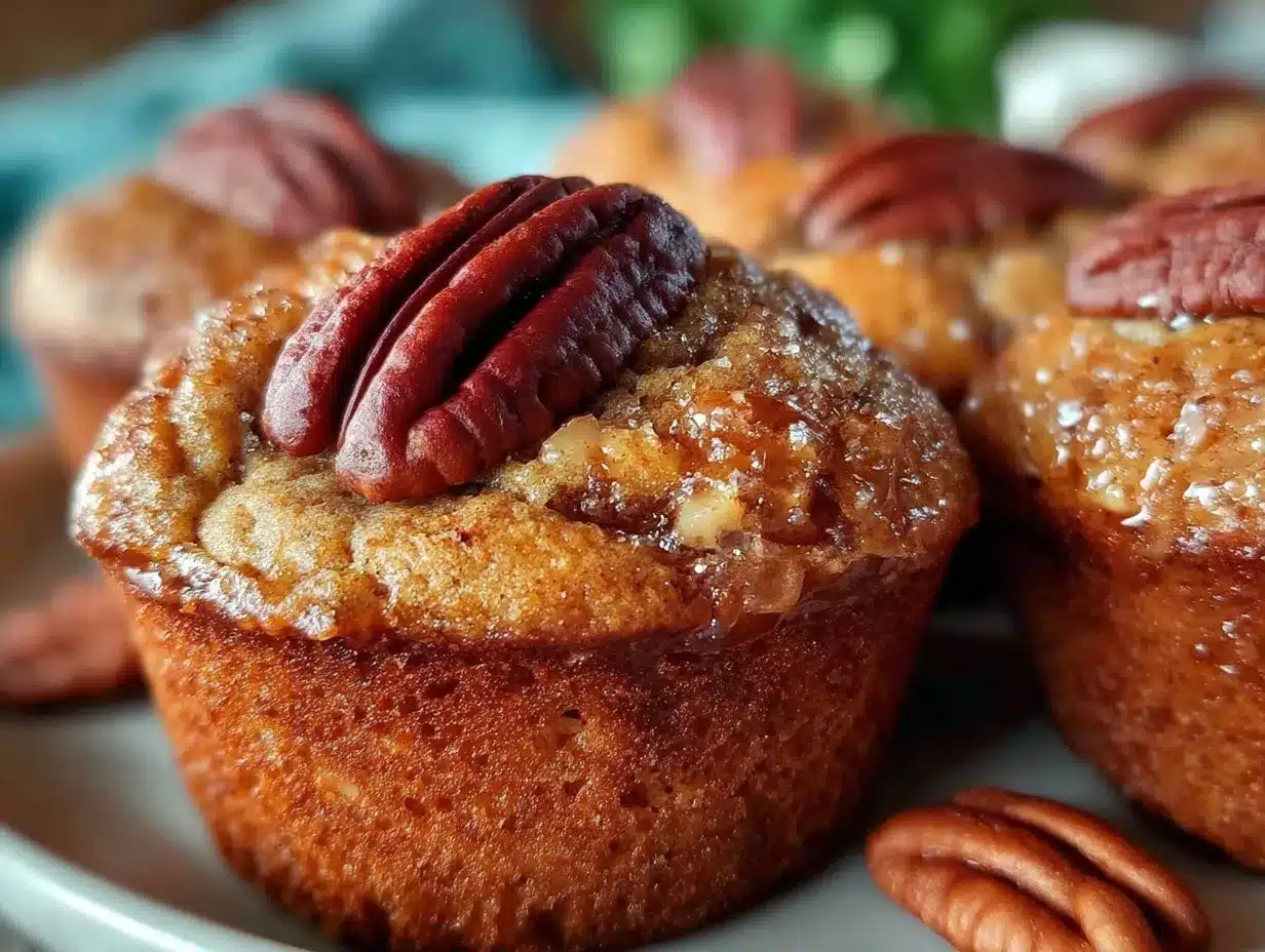 crispy pecan pie muffins preparation steps