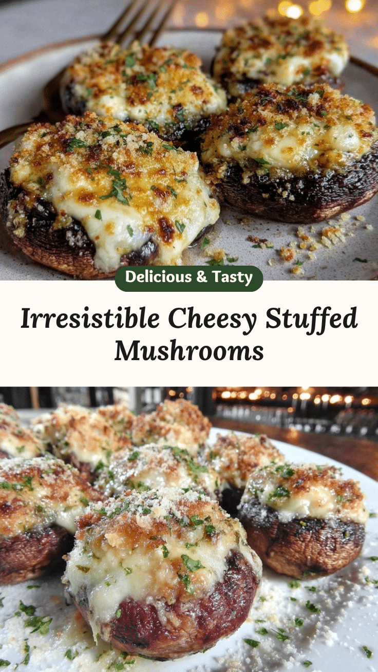 crispy stuffed mushrooms recipe