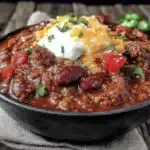 crockpot chili - featured image
