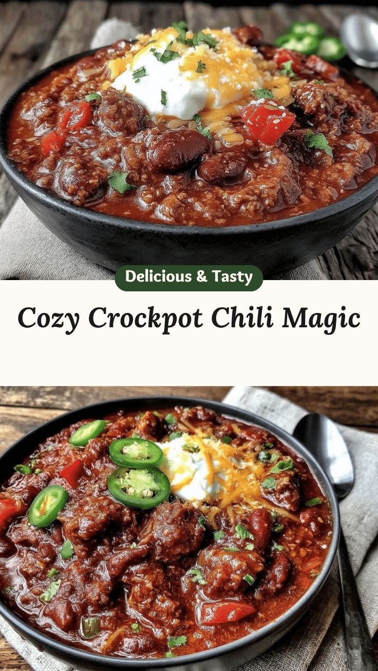 crockpot chili recipe