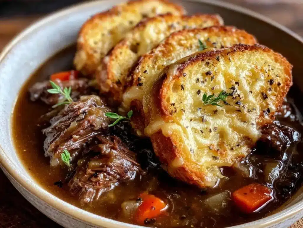French Onion Short Rib Soup - featured image