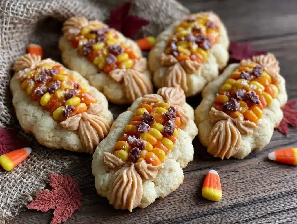 harvest corn cookies - featured image