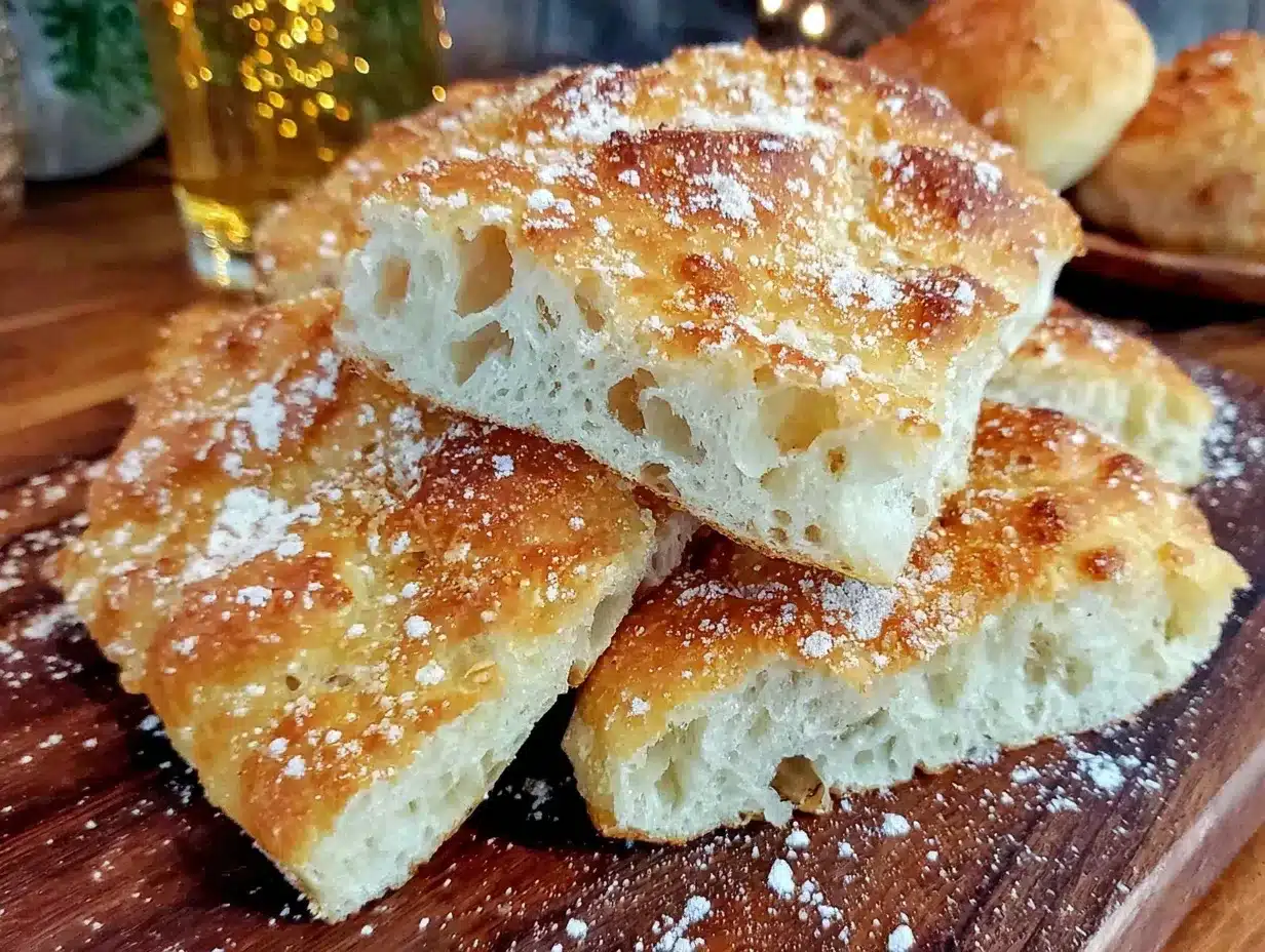 homemade ciabatta bread preparation steps