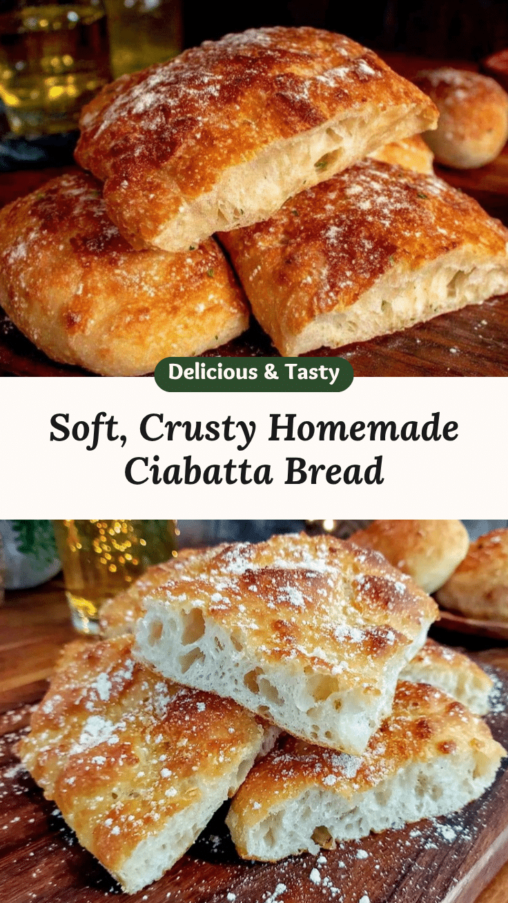 homemade ciabatta bread recipe