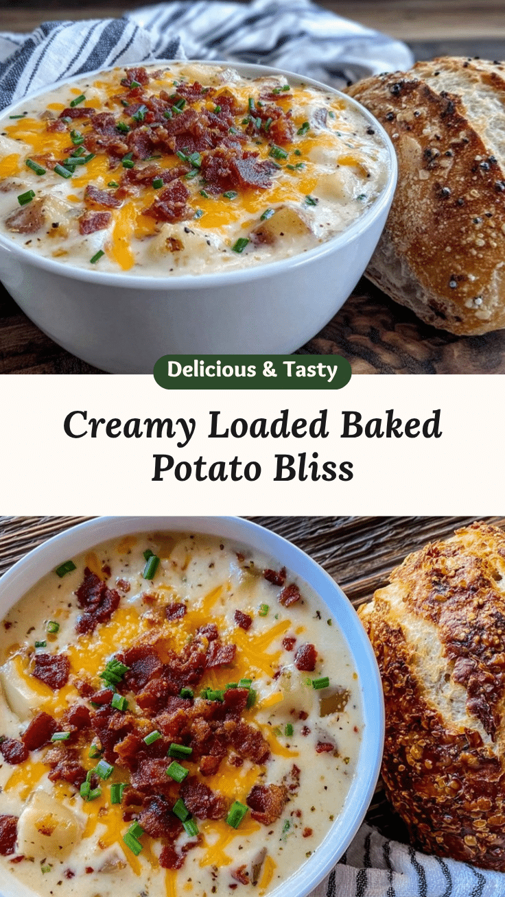loaded baked potato soup recipe