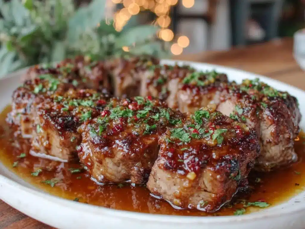 maple Dijon pork tenderloin - featured image