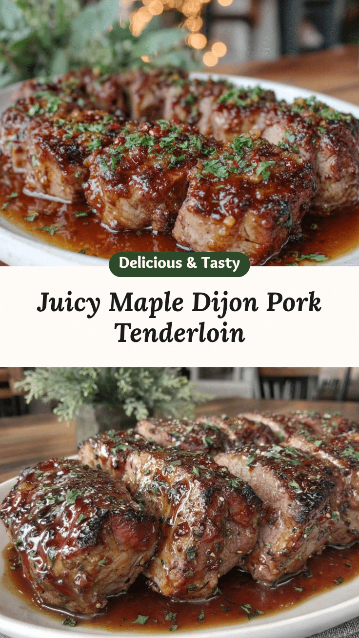 maple Dijon pork tenderloin recipe