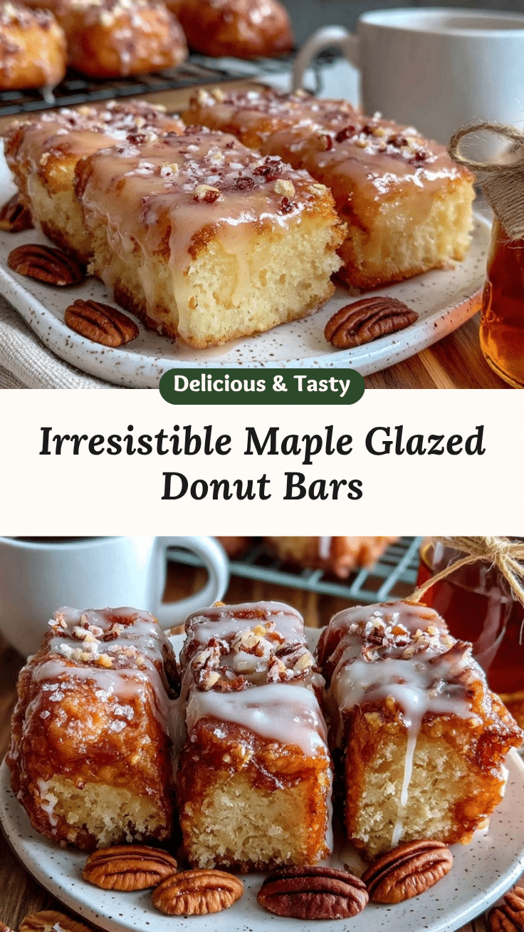 Maple Donut Bars recipe