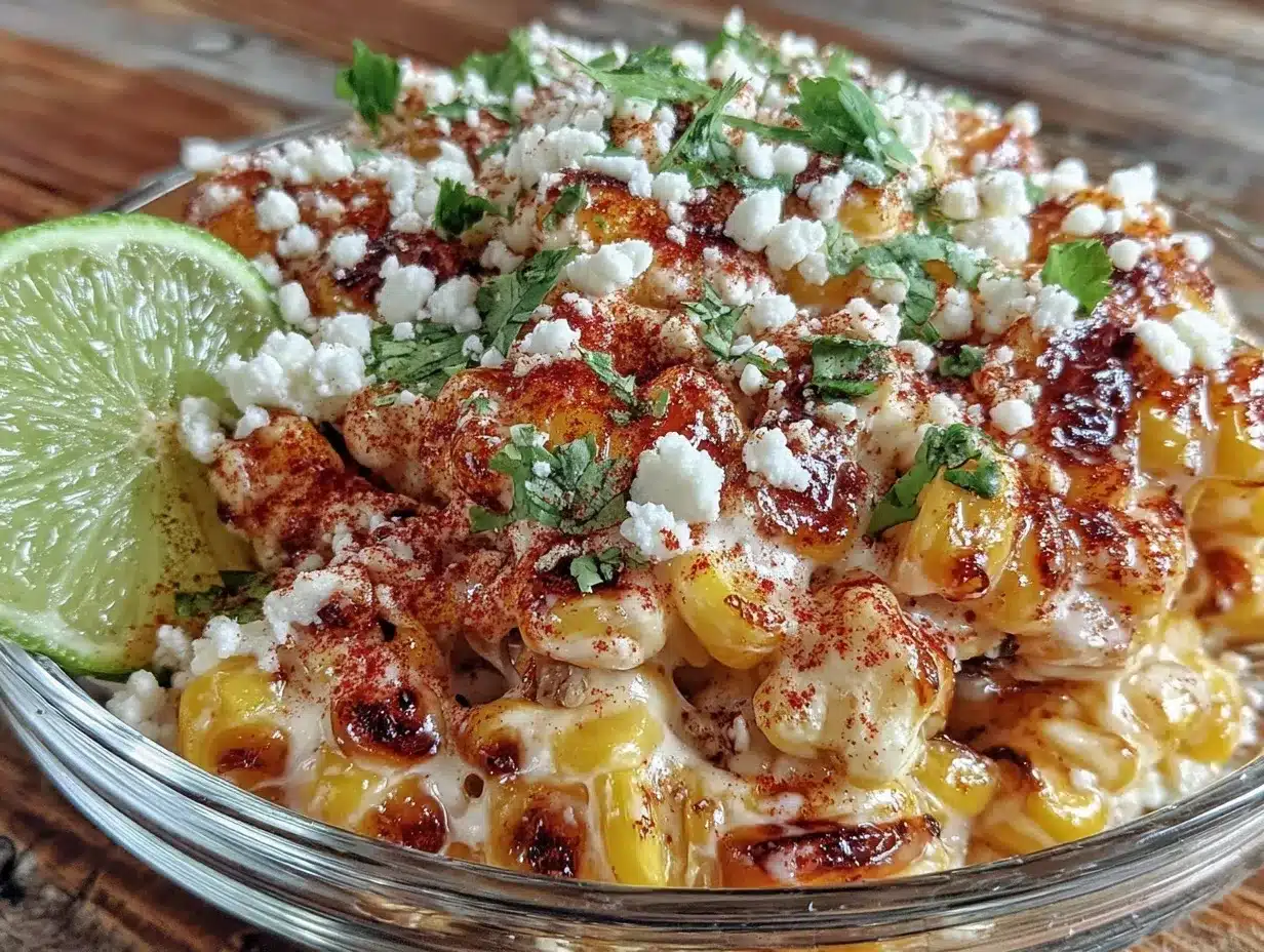 Mexican street corn preparation steps