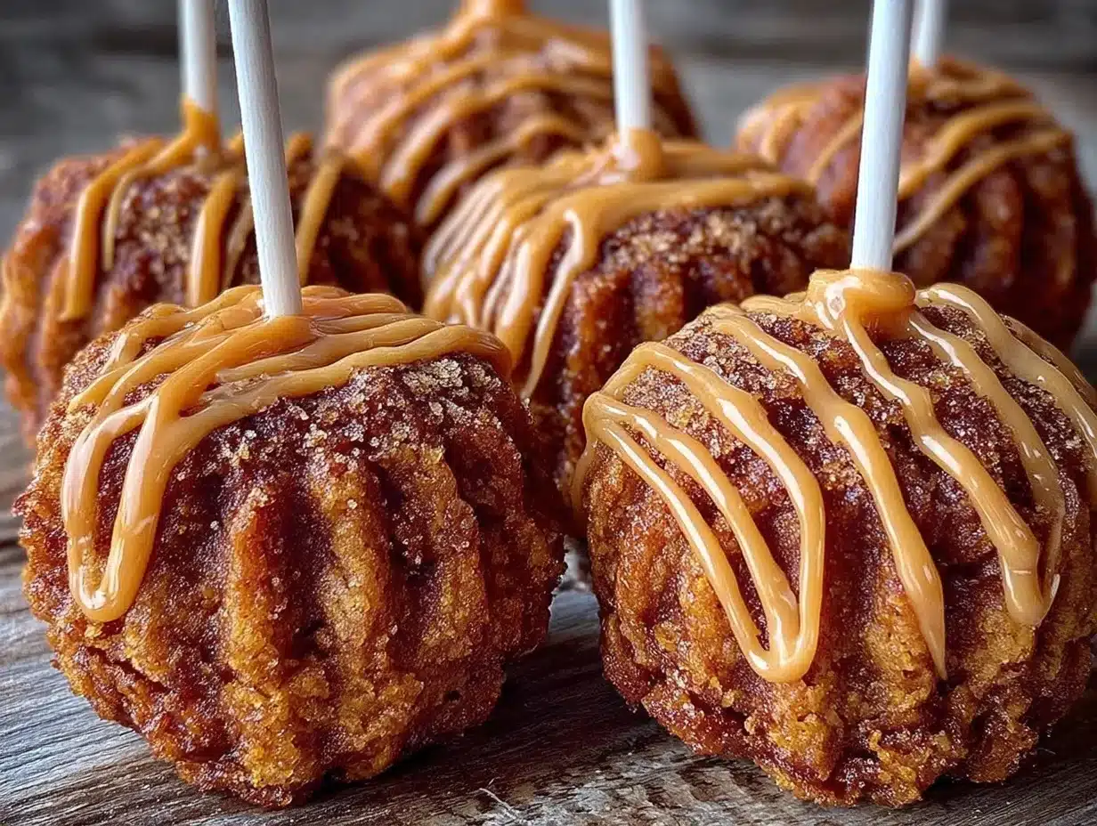 mini pumpkin pie pops - featured image