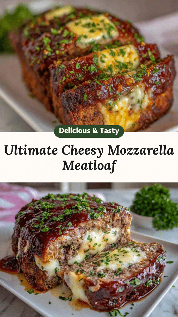 mozzarella stuffed meatloaf recipe