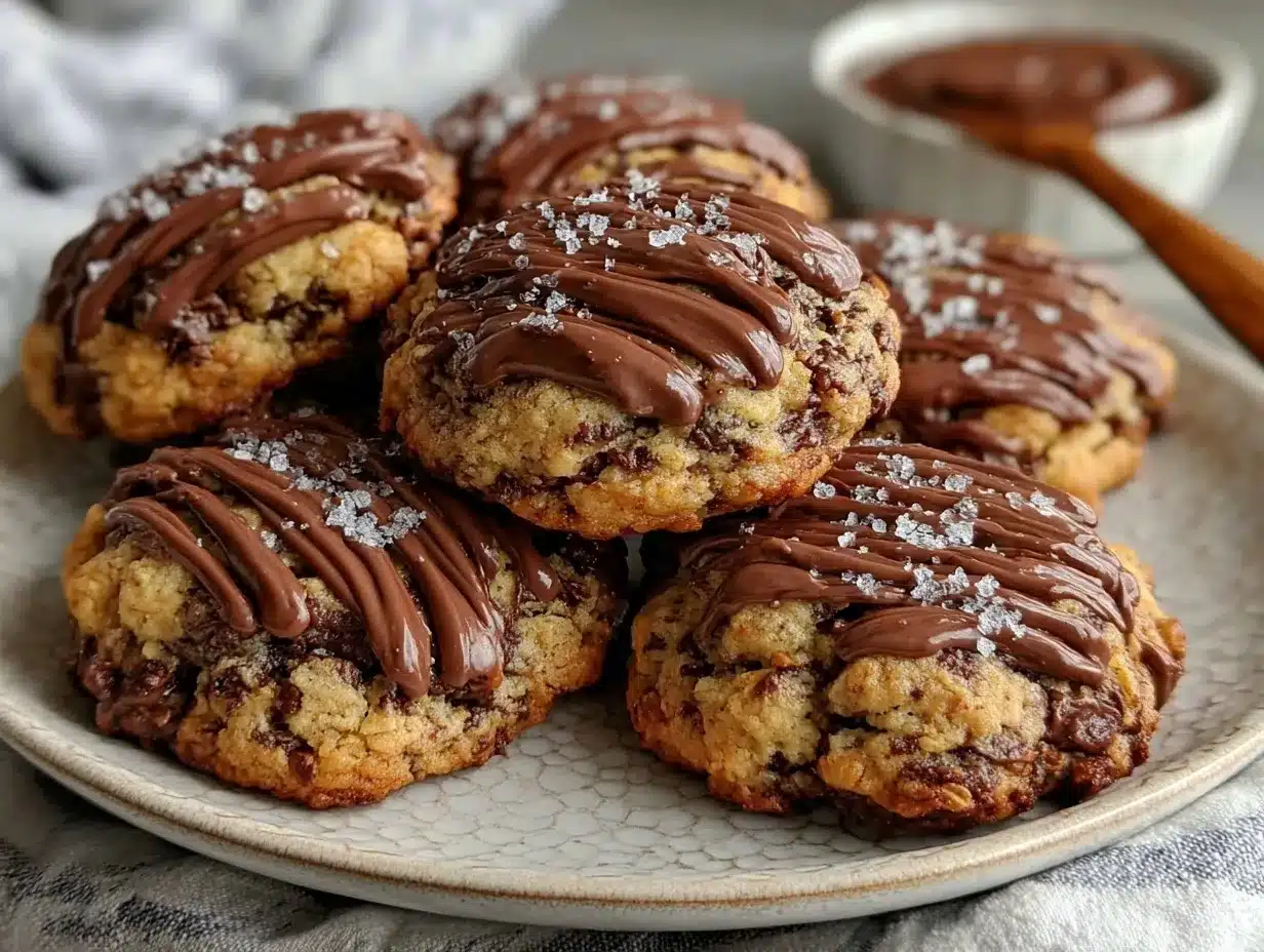 Nutella Cookies preparation steps