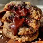 oatmeal dark chocolate cookies - featured image