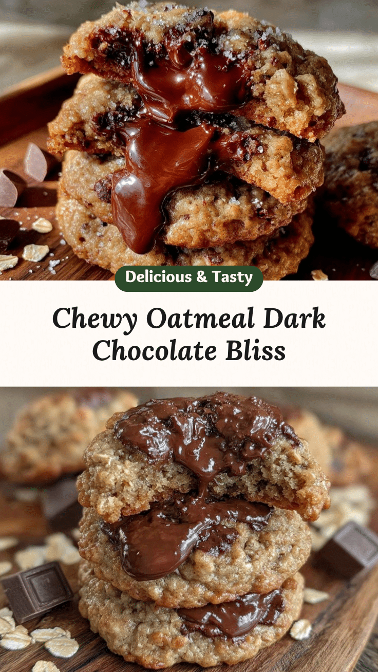 oatmeal dark chocolate cookies recipe