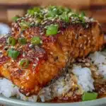 orange teriyaki salmon - featured image