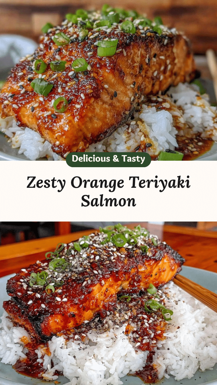 orange teriyaki salmon recipe