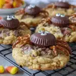 peanut butter spider cookies - featured image