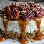 pecan pie cheesecake - featured image