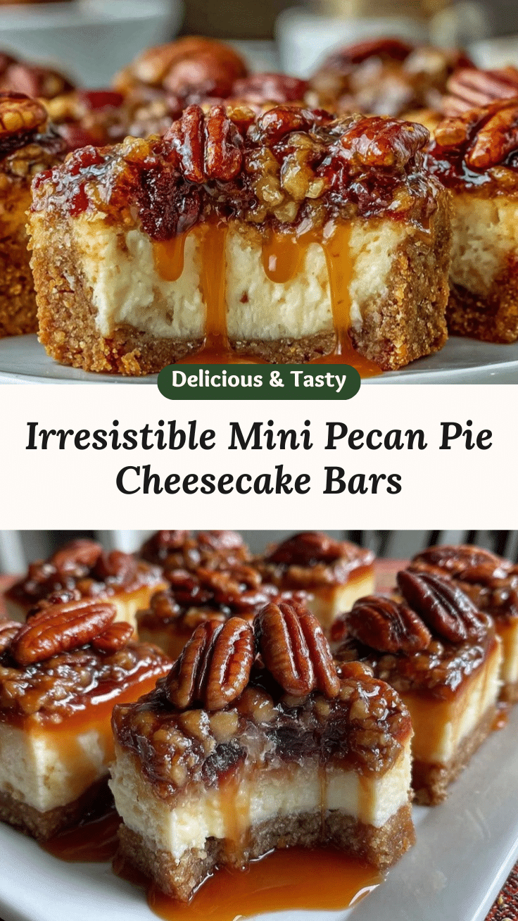 pecan pie cheesecake bars recipe
