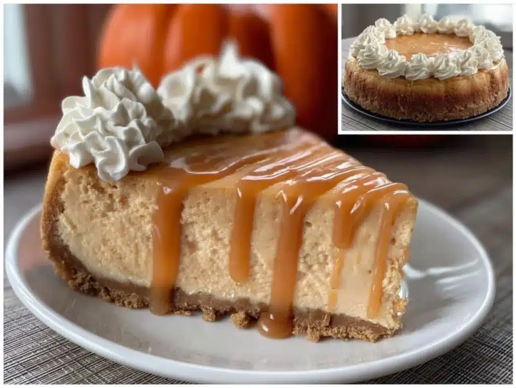 pumpkin cheesecake - featured image