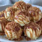 pumpkin cheesecake balls - featured image