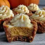 pumpkin cheesecake bites - featured image